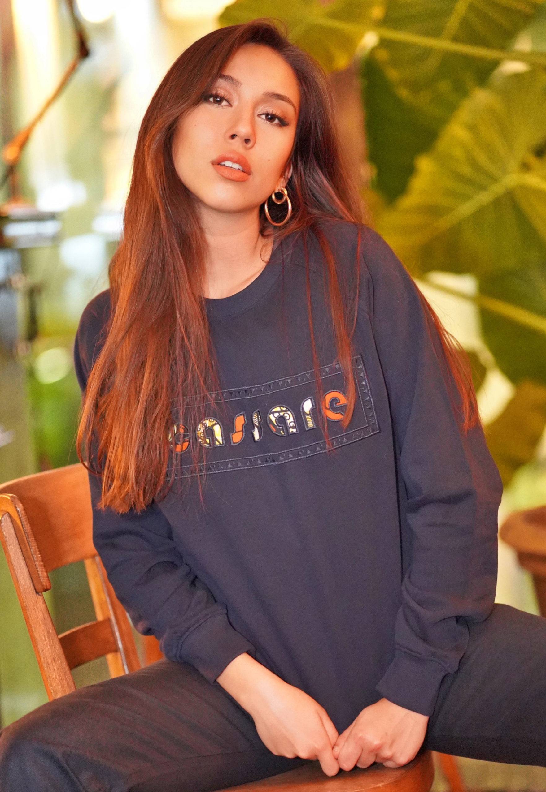 Suez – Sweatshirt – Navy Women's Fashion Cassare