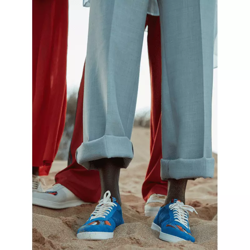 Desert 44 blue – Sneaker Men's Fashion Cassare