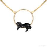 Lying Black Panther- Necklace Jewelry Cassare
