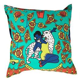 Kananga – green Cushion Cover – 60x60cm Cushions & Covers Cassare