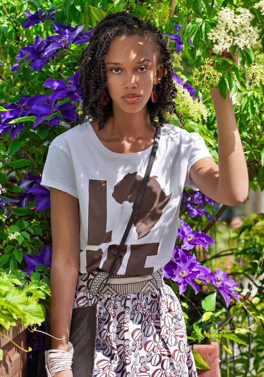 Love Africa – T-Shirt Women's Fashion Cassare
