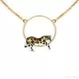 Lying Leopard – Necklace Jewelry Cassare