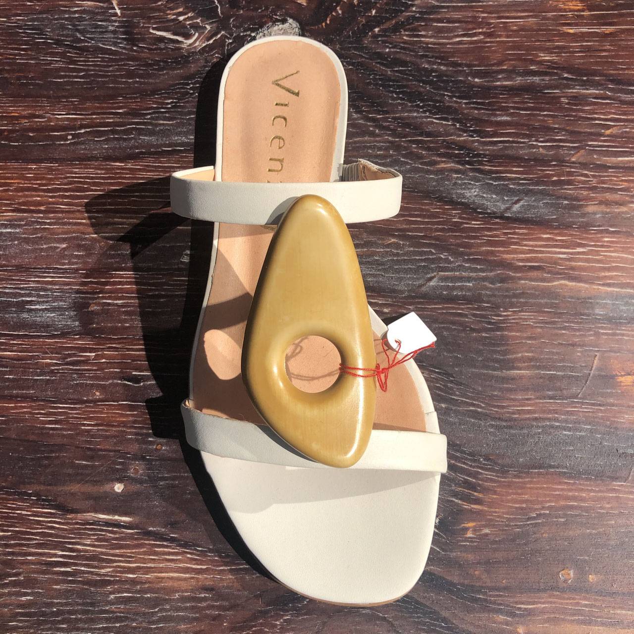 Kalemie – Flat Leather Sandal Shoes Cassare