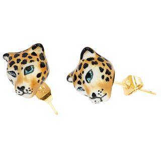 Leopard – Earring Studs Jewelry Cassare