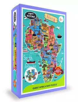 African Puzzle XXL Children's Games Cassare