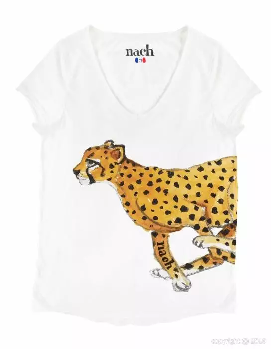 Nach – T-Shirt – Leopard Women's Fashion Cassare