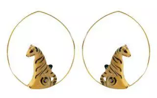 Tiger – Earrings Jewelry Cassare