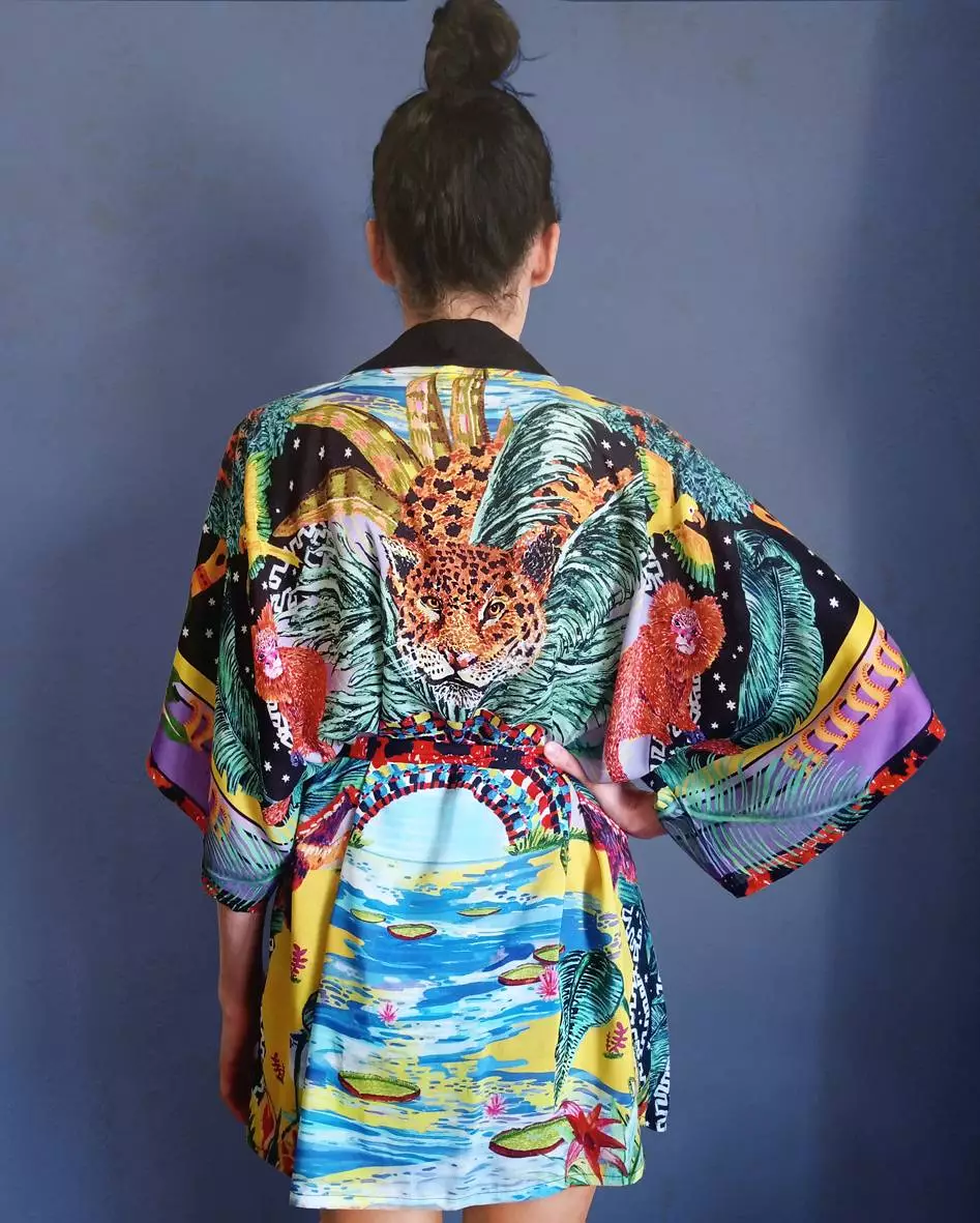 Leopard – Kimono Women's Fashion Cassare