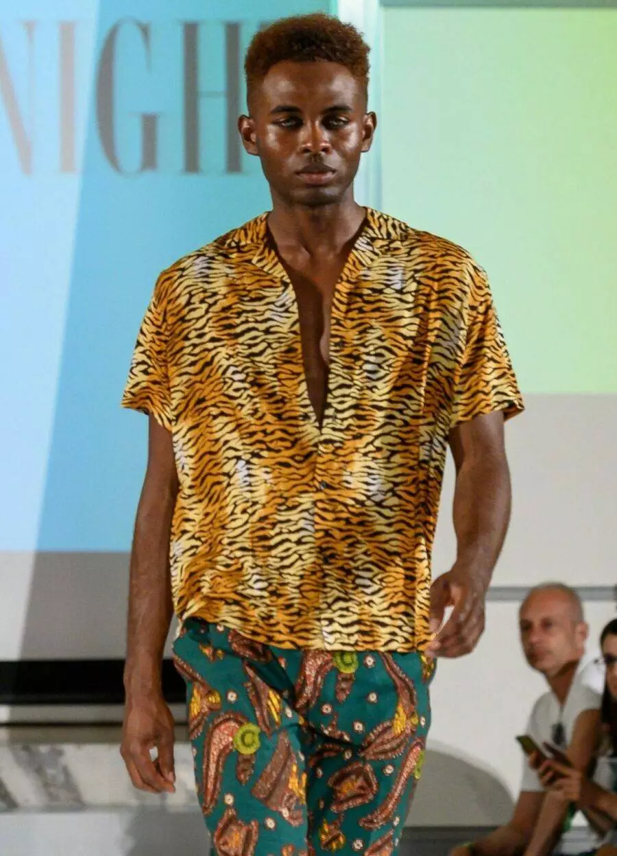 Tiger – Shirt Men's Fashion Cassare