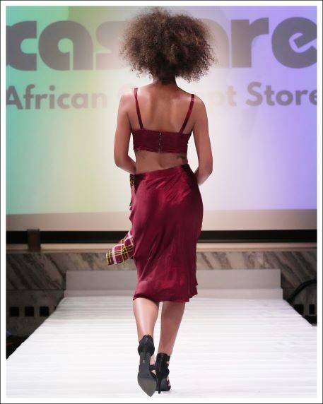 Antana – Skirt bordeaux Women's Fashion Cassare